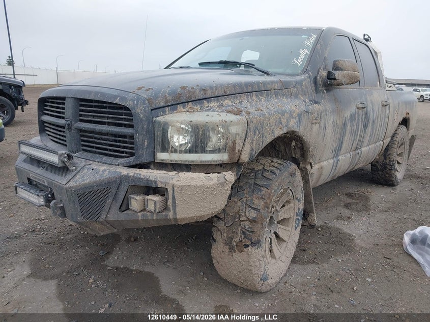 2007 Dodge RAM, Вандализм, IAAI, VIN 1D7HU18237S230882 — фото 2