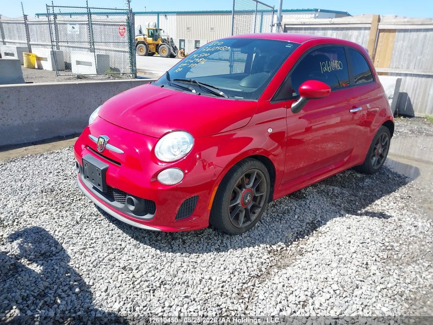 Vin: 3c3cfffh5et291816, lot: 3008835, fiat 500 abarth 20142