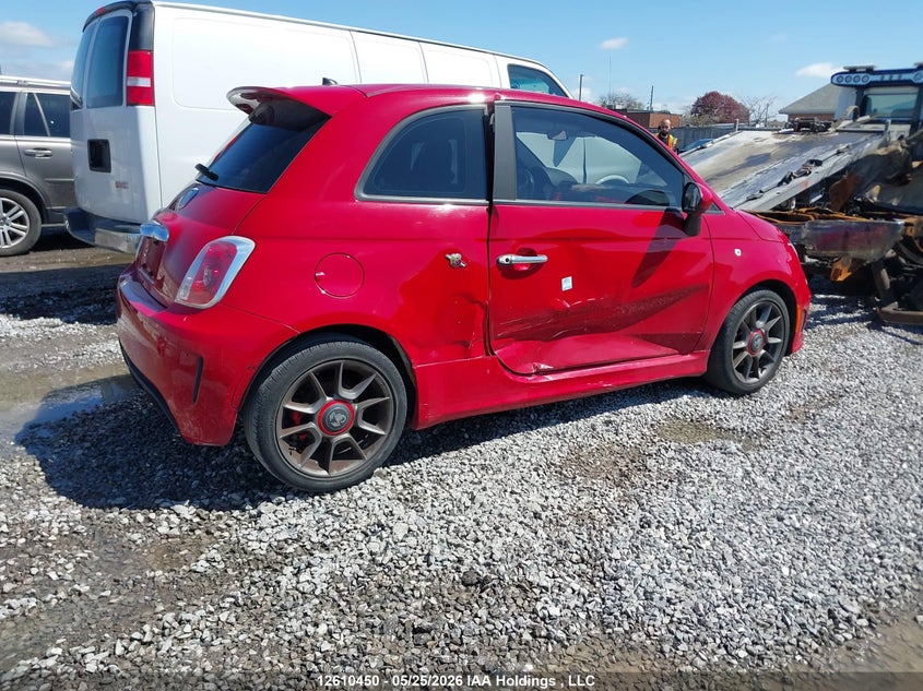 Vin: 3c3cfffh5et291816, lot: 3008835, fiat 500 abarth 20144