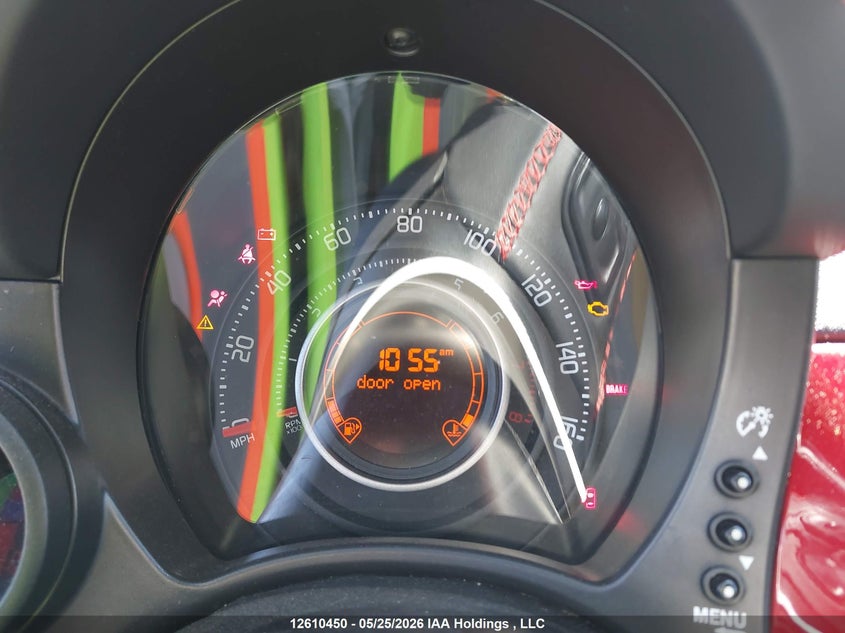 2014 Fiat 500 Abarth VIN: 3C3CFFFH5ET291816 Lot: 12610450