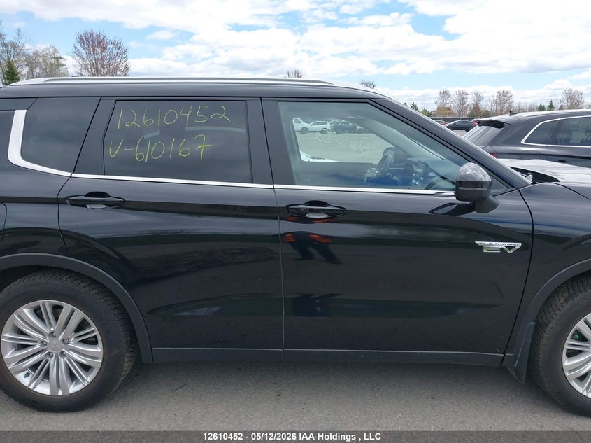 2025 Mitsubishi Outlander Phev VIN: JA4T5VA93SZ610167 Lot: 12610452