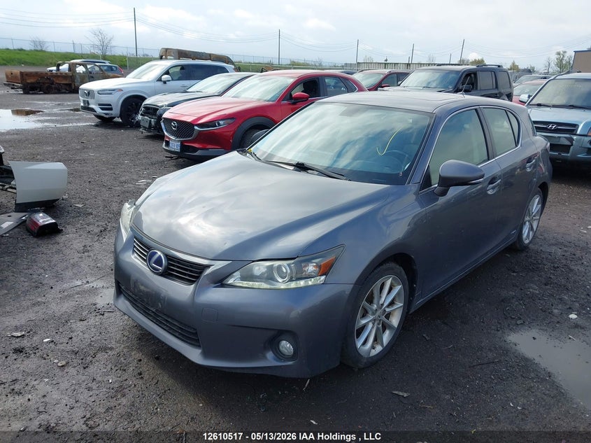 Vin: jthkd5bh8c2087912, lot: 3008908, lexus ct 200h 20122