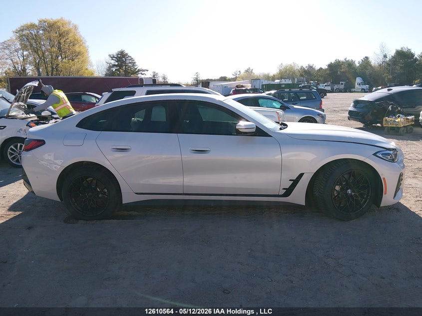 2023 BMW I4 VIN: WBY73AW04PFR37412 Lot: 12610564