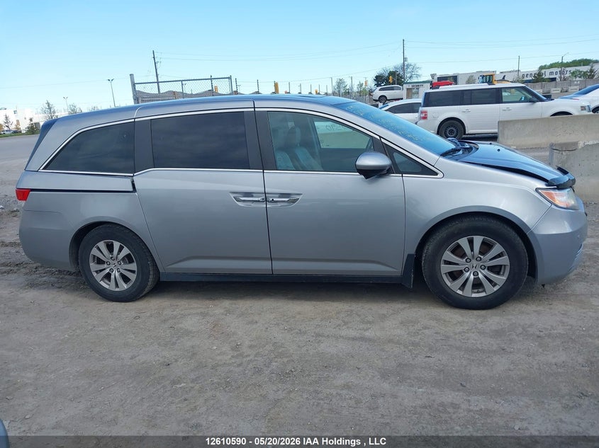 2017 Honda Odyssey Exl VIN: 5FNRL5H64HB503306 Lot: 12610590