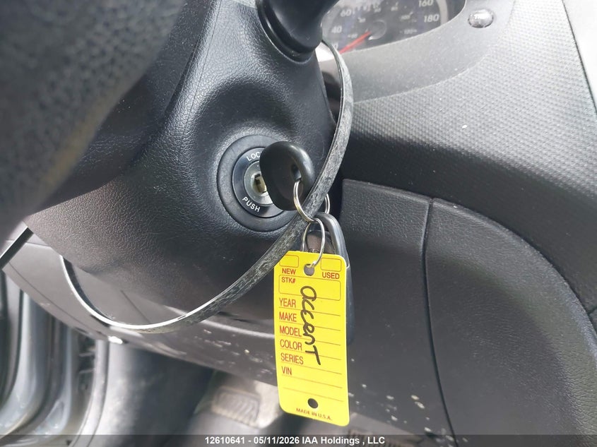 2017 HYUNDAI ACCENT HATCHBACK 1.6L I-4 DI, DOHC, VVT, 137HP