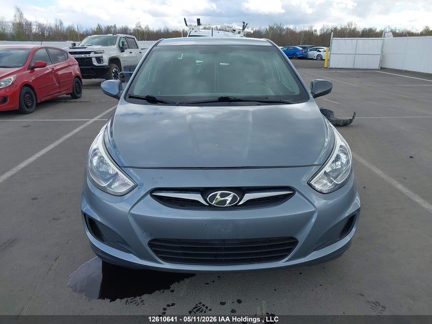 2017 HYUNDAI ACCENT HATCHBACK 1.6L I-4 DI, DOHC, VVT, 137HP