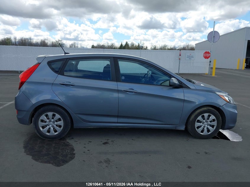 2017 HYUNDAI ACCENT HATCHBACK 1.6L I-4 DI, DOHC, VVT, 137HP
