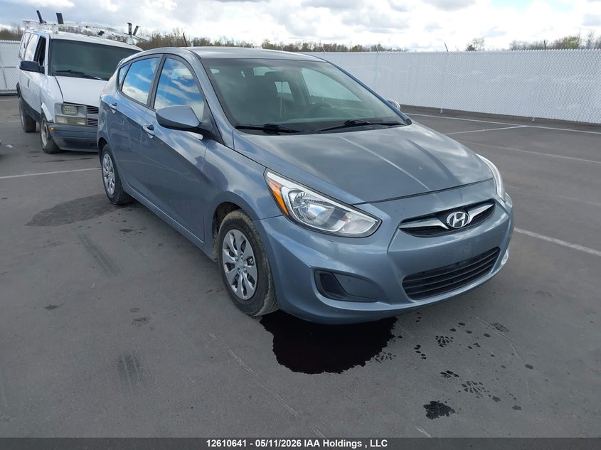 2017 HYUNDAI ACCENT HATCHBACK 1.6L I-4 DI, DOHC, VVT, 137HP