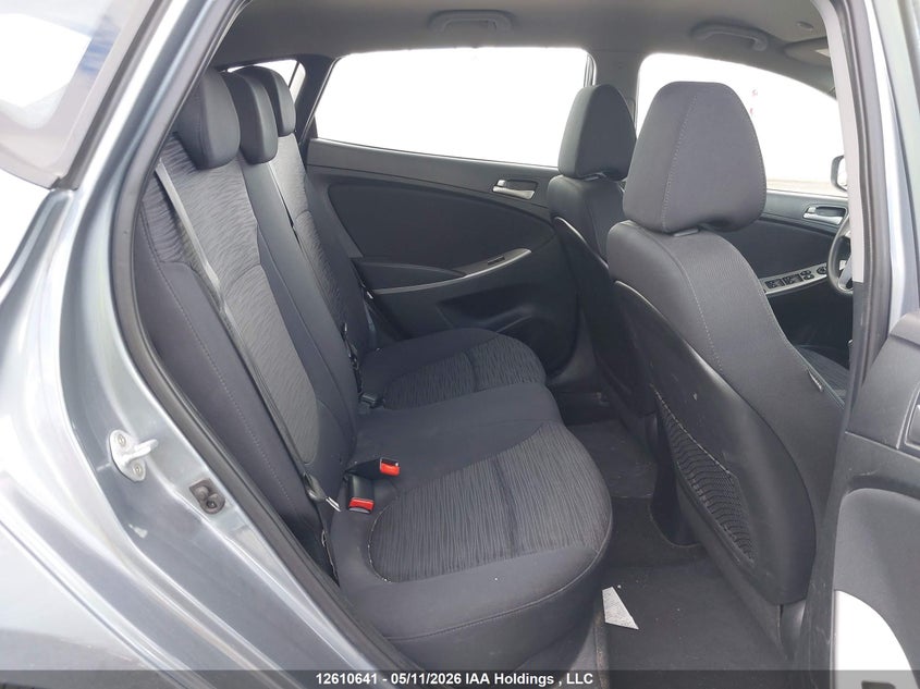 2017 HYUNDAI ACCENT HATCHBACK 1.6L I-4 DI, DOHC, VVT, 137HP
