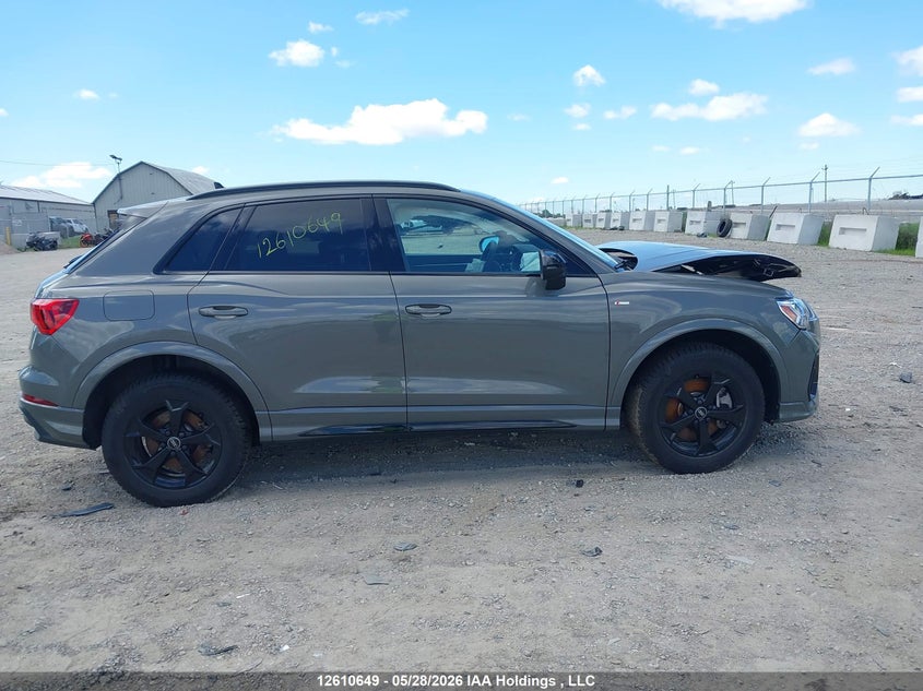 2025 AUDI Q3 SPORT UTILITY VEHICLE 2.0L I-4 DI, DOHC, VVT, TURBO, 228HP
