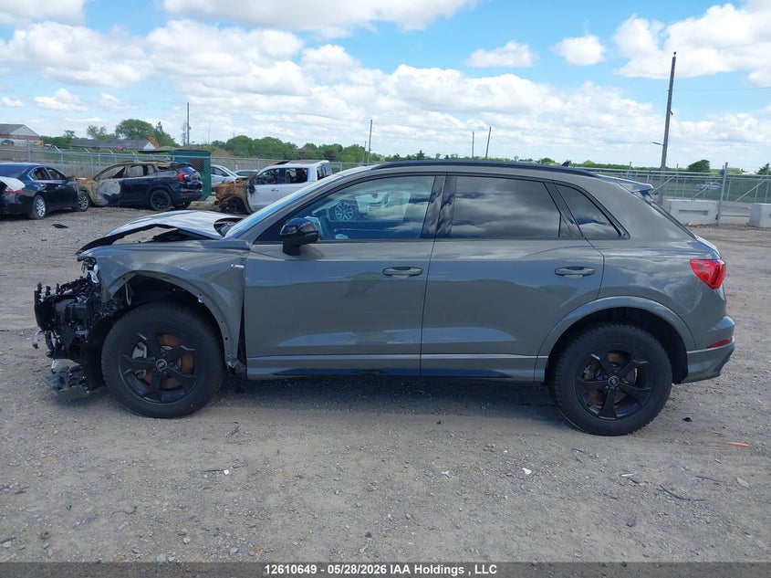 2025 AUDI Q3 SPORT UTILITY VEHICLE 2.0L I-4 DI, DOHC, VVT, TURBO, 228HP