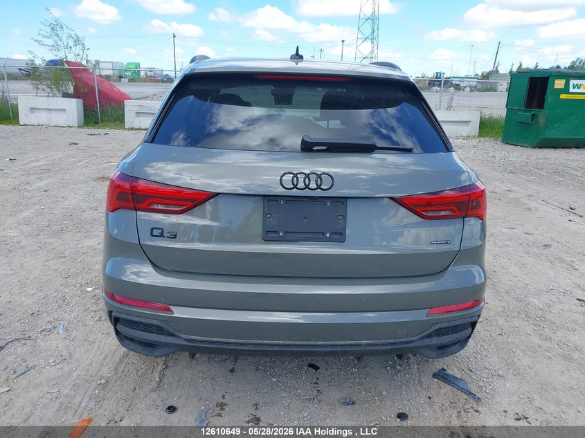 2025 AUDI Q3 SPORT UTILITY VEHICLE 2.0L I-4 DI, DOHC, VVT, TURBO, 228HP