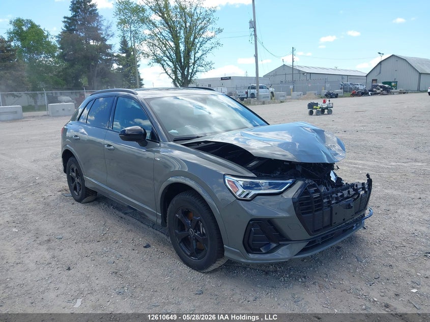 2025 AUDI Q3 SPORT UTILITY VEHICLE 2.0L I-4 DI, DOHC, VVT, TURBO, 228HP