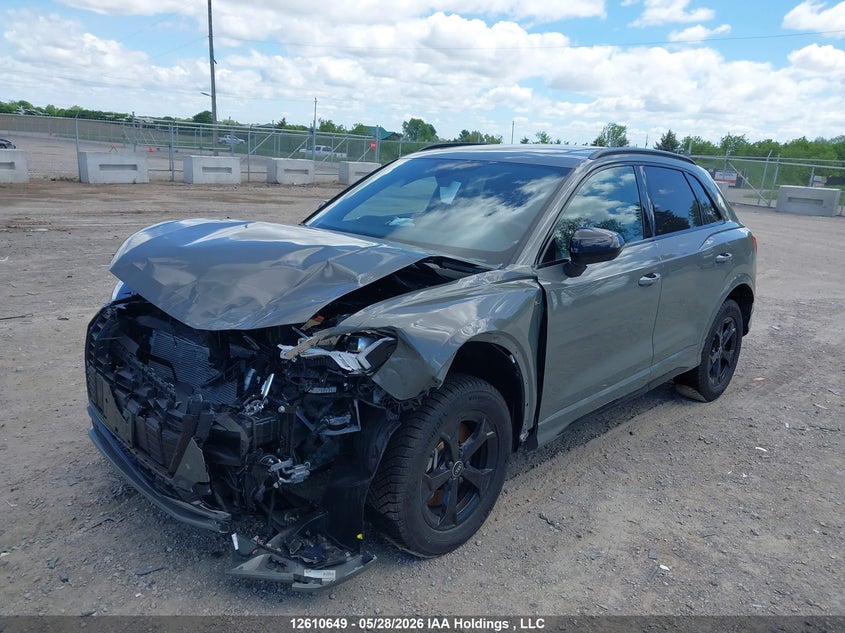 2025 AUDI Q3 SPORT UTILITY VEHICLE 2.0L I-4 DI, DOHC, VVT, TURBO, 228HP