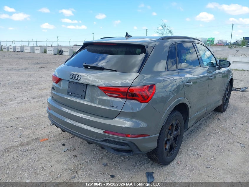 2025 AUDI Q3 SPORT UTILITY VEHICLE 2.0L I-4 DI, DOHC, VVT, TURBO, 228HP