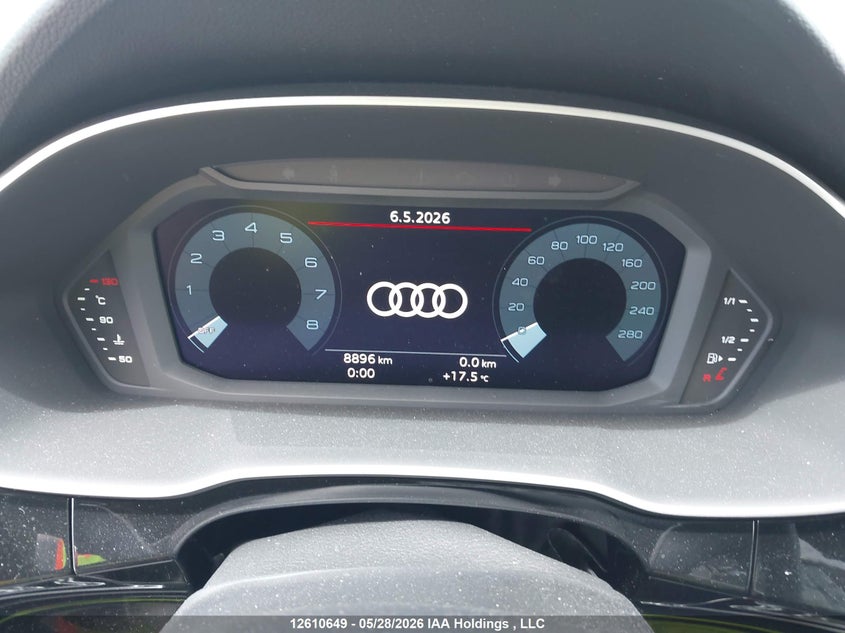 2025 AUDI Q3 SPORT UTILITY VEHICLE 2.0L I-4 DI, DOHC, VVT, TURBO, 228HP
