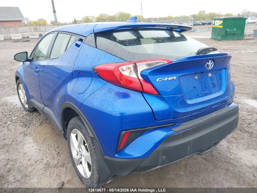 Vin: jtnkhmbx7k1039745, lot: 3009073, toyota c-hr xle/le/limited 20193