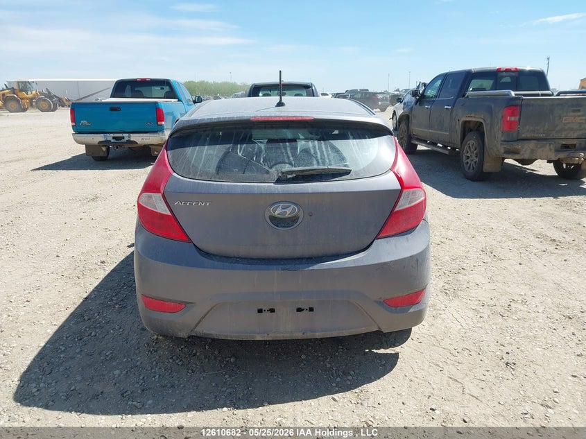 2016 Hyundai Accent Se VIN: KMHCT5AE2GU282474 Lot: 12610682