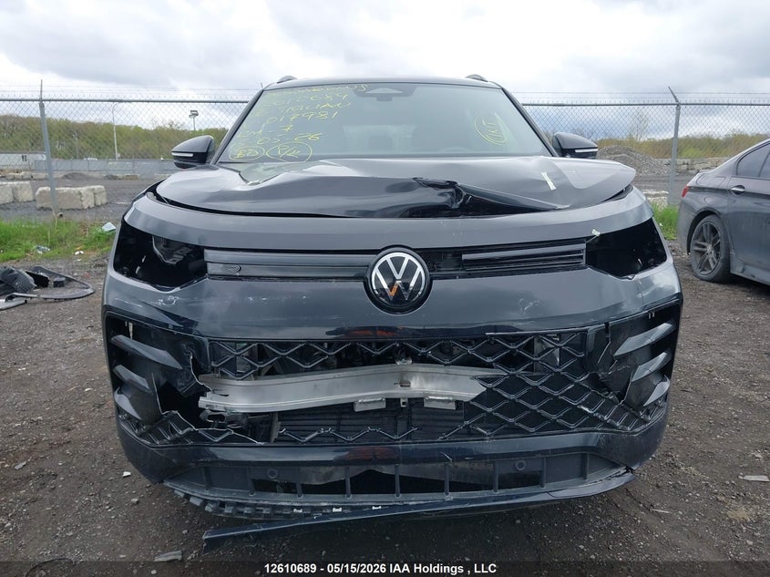 2026 Volkswagen Tiguan Se R-Line Black VIN: 3VVGR7RM5TM017981 Lot: 12610689