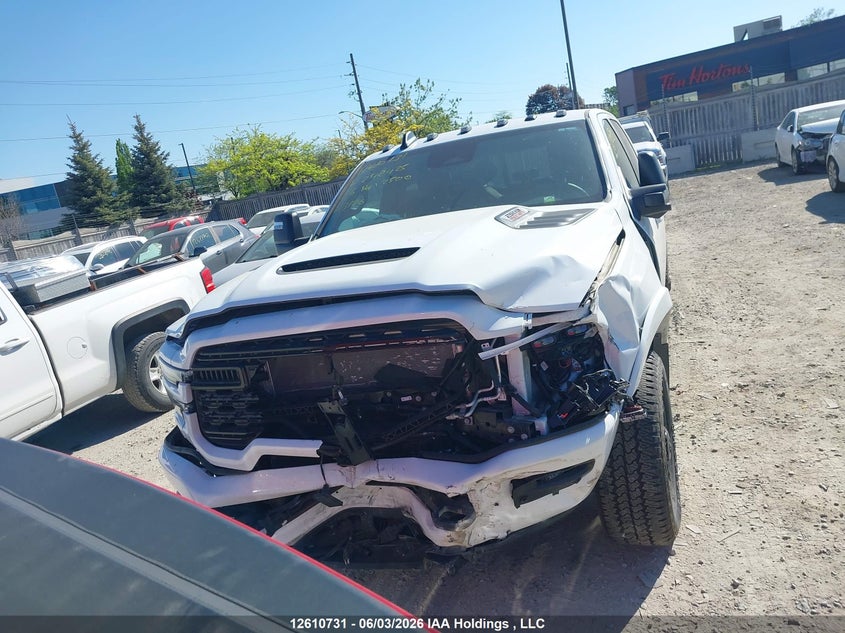 2026 Ram 2500 6.7 Ram Limited white Lot 111012610731 Vin 3C63R5SL3TG242425