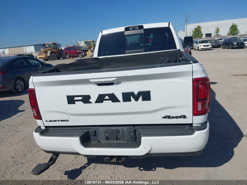 2026 Ram 2500 6.7 Ram Limited white Lot 111012610731 Vin 3C63R5SL3TG242425