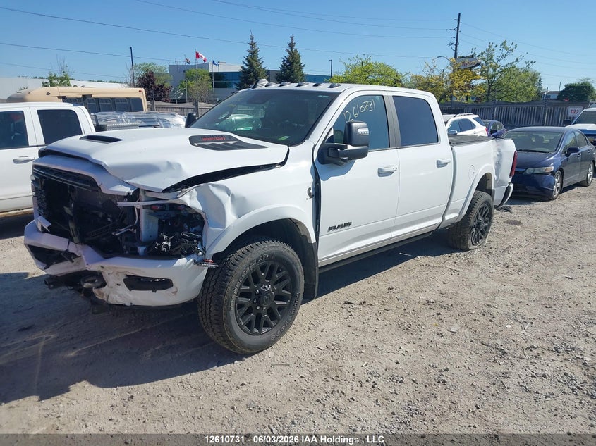 3C63R5SL3TG242425 2026 Ram 2500 6.7 Ram Limited white