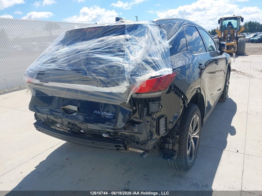 2026 Lexus Rx 350h 2.5 Rx 350H black Lot 111012610744 Vin 2T2BBMCA9TC119363