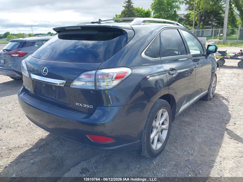 2010 LEXUS RX SPORT UTILITY VEHICLE 3.5L V-6 DOHC, VVT, 275HP