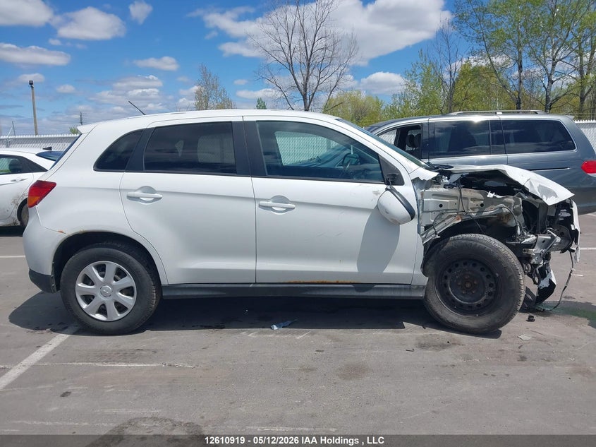 2013 Mitsubishi Rvr Es/Se VIN: 4A4AH3AU2DE607244 Lot: 12610919