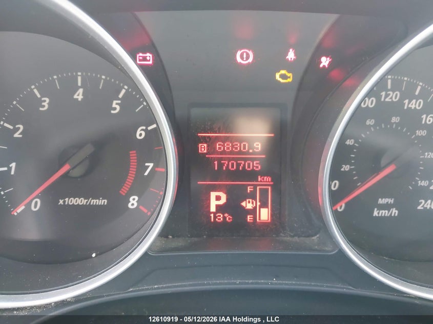 2013 Mitsubishi Rvr Es/Se VIN: 4A4AH3AU2DE607244 Lot: 12610919