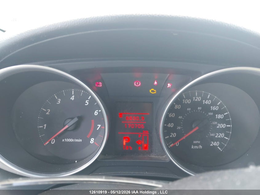 2013 Mitsubishi Rvr Es/Se VIN: 4A4AH3AU2DE607244 Lot: 12610919