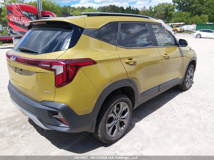 Vin: kndepcaa7r7569443, lot: 3009330, kia seltos 20244