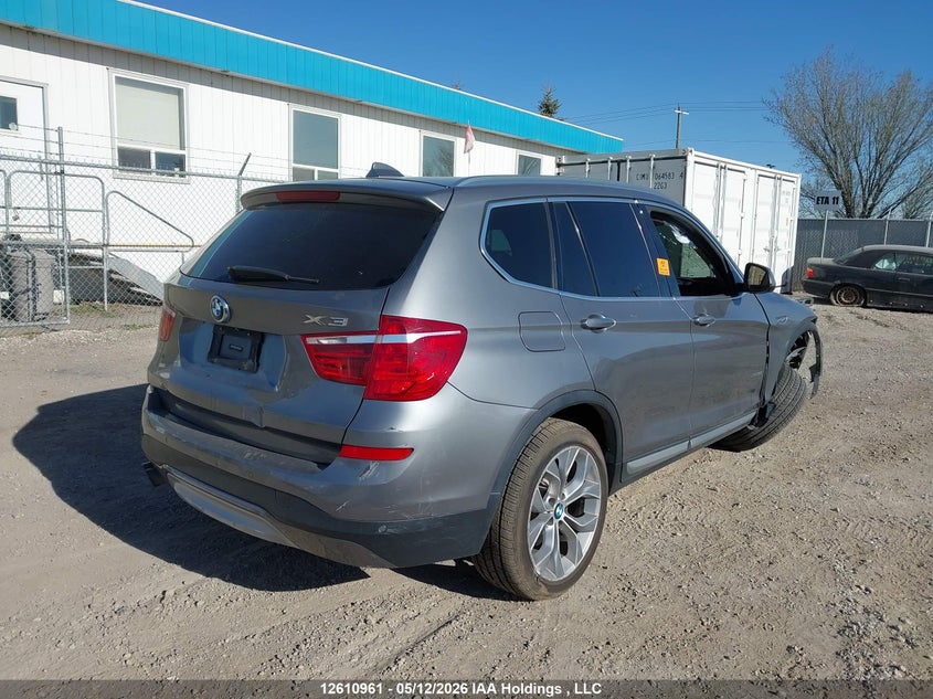 Vin: 5uxwx7c58h0u40743, lot: 3009366, bmw x3 xdrive35i 20174
