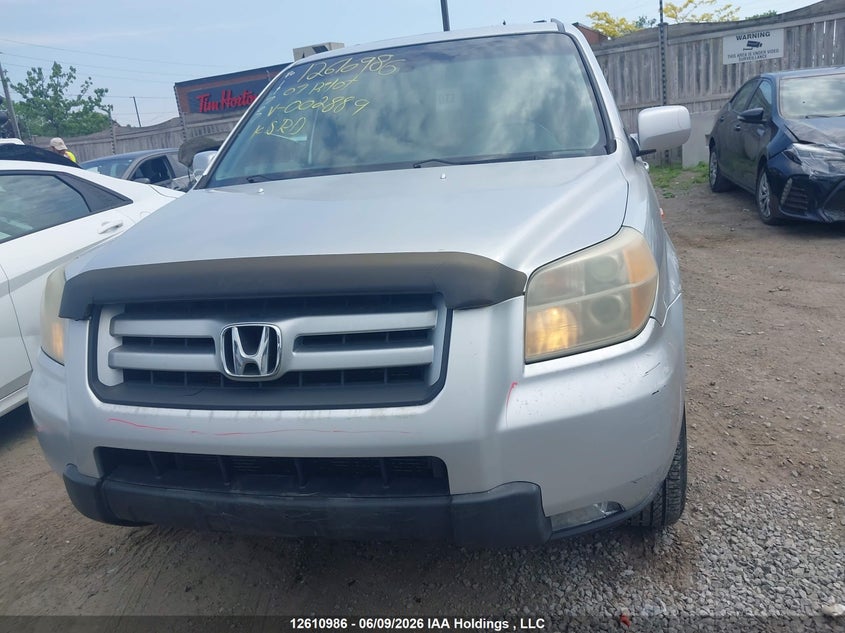 2007 HONDA PILOT SPORT UTILITY VEHICLE 3.5L V-6 VVT, 244HP