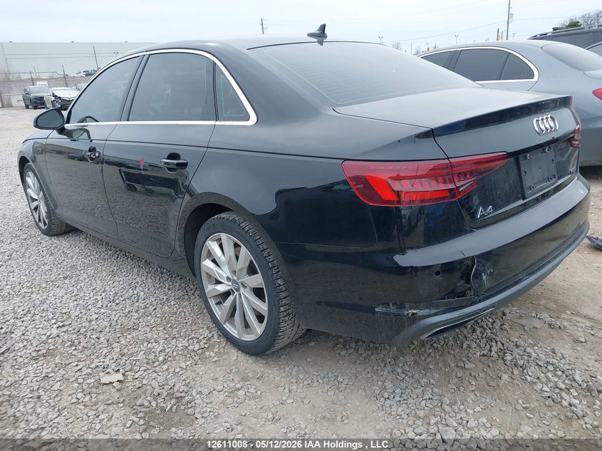 Vin: wauanaf48ka038592, lot: 3009413, audi a4 20193