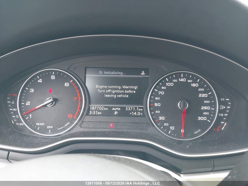 2019 Audi A4 VIN: WAUANAF48KA038592 Lot: 12611008
