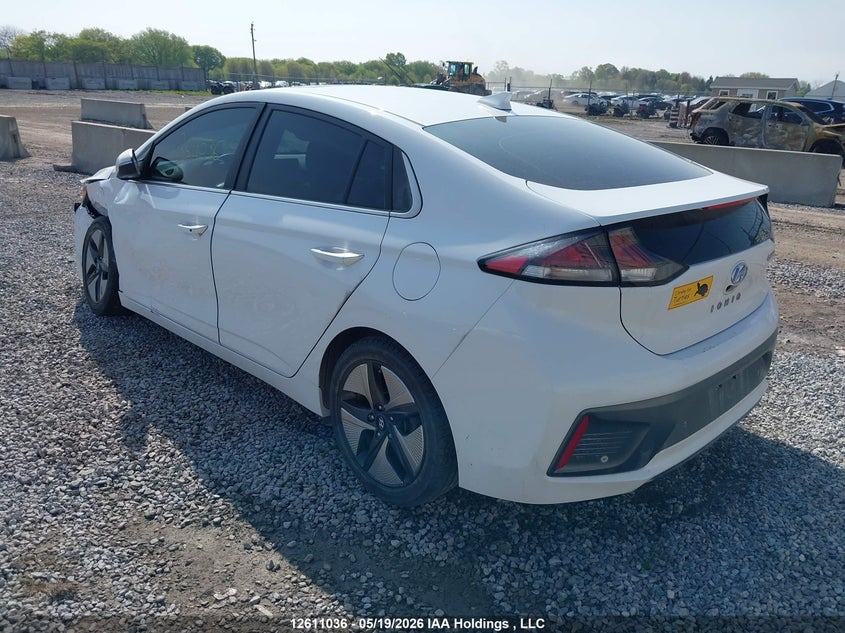 Vin: kmhc05lc7mu254525, lot: 3009441, hyundai ioniq hybrid ultimate 20213