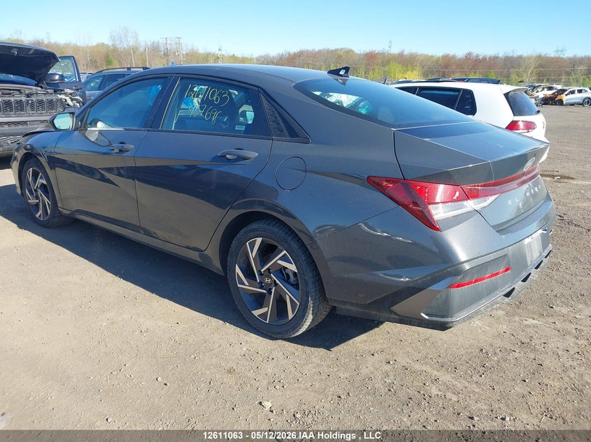 Vin: kmhlm4dg2su967698, lot: 3009468, hyundai elantra sel sport 20253