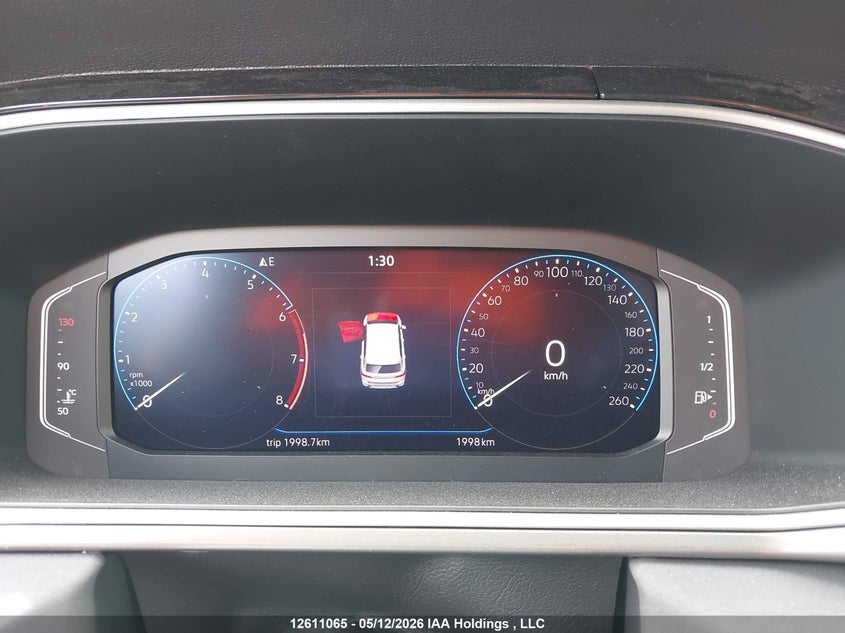 2026 Volkswagen Taos Se Black VIN: 3VV2C7B27TM040943 Lot: 12611065