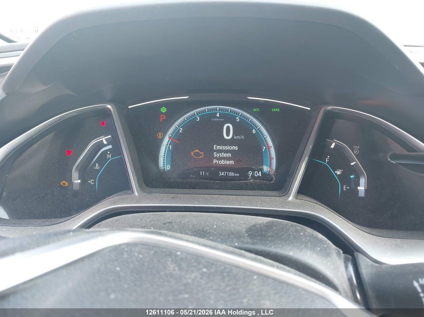 2017 HONDA CIVIC SEDAN 2.0L I-4 DOHC, VVT, 158HP