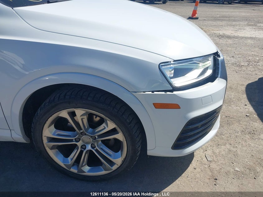 2018 Audi Q3 2.0T Progressiv VIN: WA1JCCFS9JR031129 Lot: 12611136