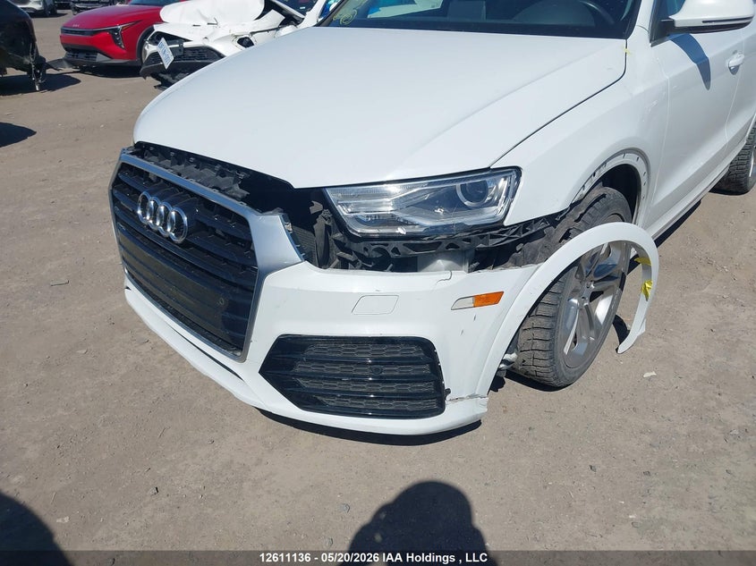 2018 Audi Q3 2.0T Progressiv VIN: WA1JCCFS9JR031129 Lot: 12611136