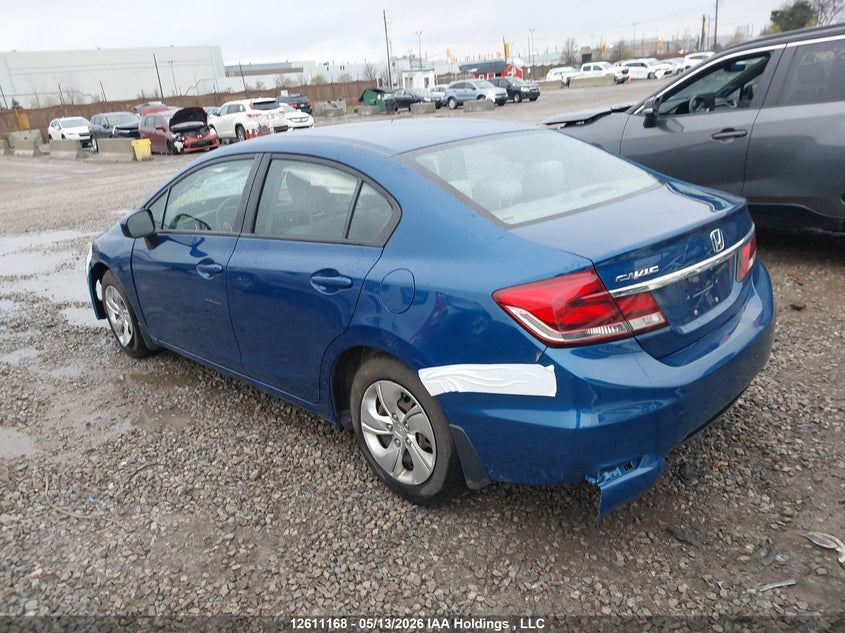Vin: 2hgfb2e42eh040001, lot: 3009575, honda civic lx 20143