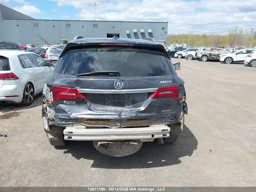 2014 Acura Mdx Advance VIN: 5FRYD4H87EB506229 Lot: 12611190
