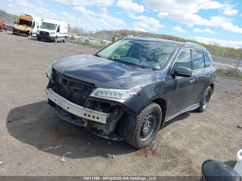 Vin: 5fryd4h87eb506229, lot: 3009603, acura mdx advance 20142