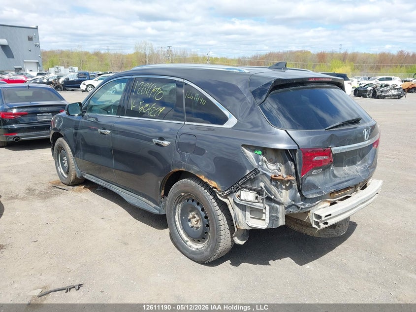 Vin: 5fryd4h87eb506229, lot: 3009603, acura mdx advance 20143