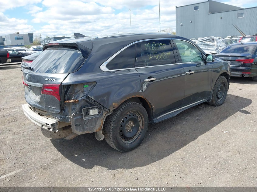 Vin: 5fryd4h87eb506229, lot: 3009603, acura mdx advance 20144