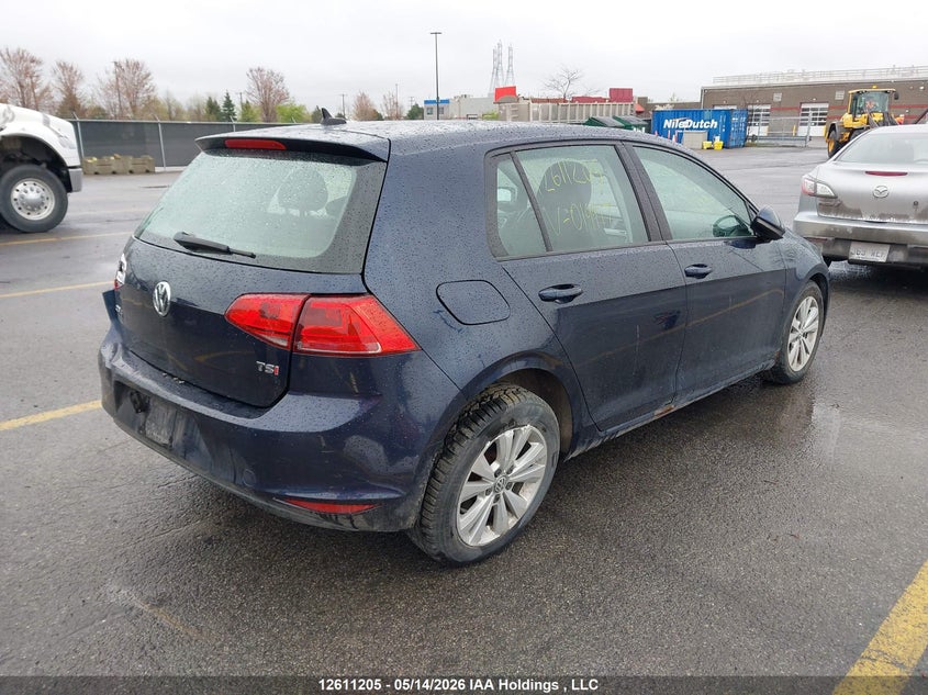Vin: 3vw117au5fm019917, lot: 3009638, volkswagen golf 20154