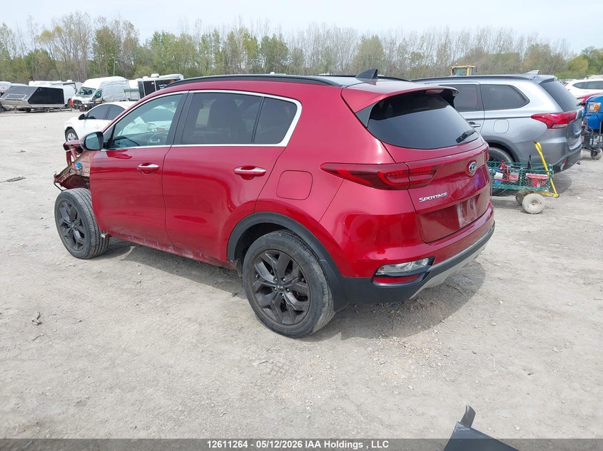 Vin: kndpncac4l7820698, lot: 3009704, kia sportage ex 20203