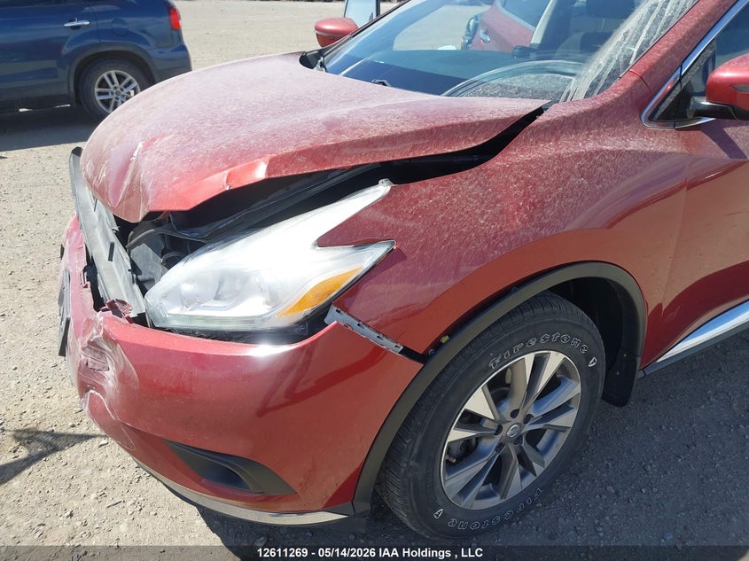 2017 Nissan Murano Platinum/Sl/Sv VIN: 5N1AZ2MH8HN167075 Lot: 12611269